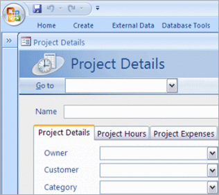 ms access db templates